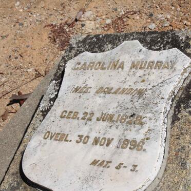 MURRAY Carolina nee ORLANDINI 1828-1896