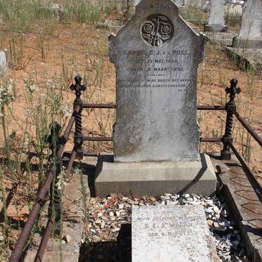 POEL Sophia E.J., v.d. 1850-1892 :: MALAN S.E.J. nee V.D. POEL