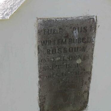 ROSSOUW Willem Burger -1851