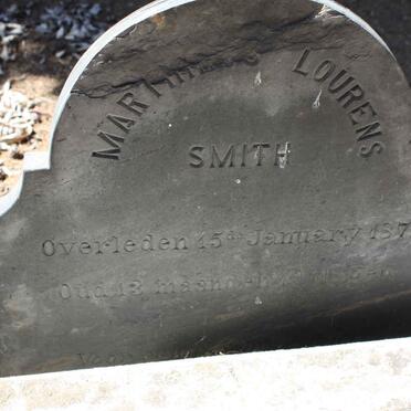 SMITH Marthinus Lourens -1871