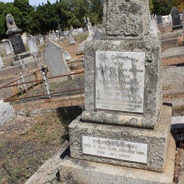 SCHWARTZ Francois Jacobus 1886-1901 :: SCHWARTZ Catharina Solome nee DUPISANI