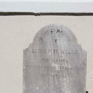 WELLS Alice May -1895