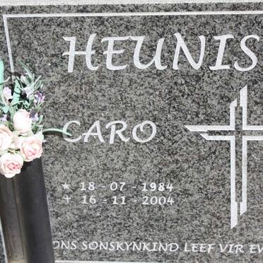 HEUNIS Caro 1984-2004