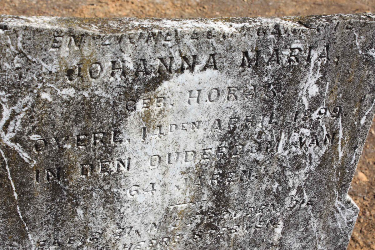 ?? Johanna Maria nee HORAK -1899