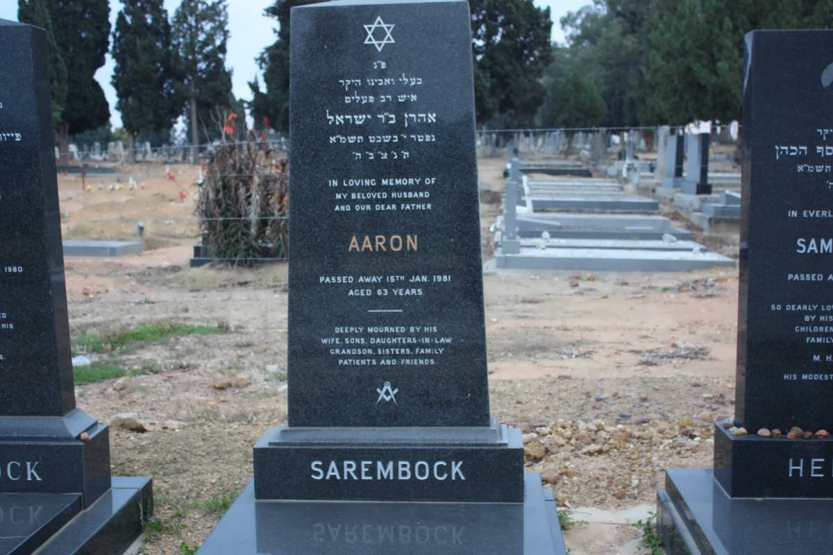 SAREMBOCK Aaron -1981