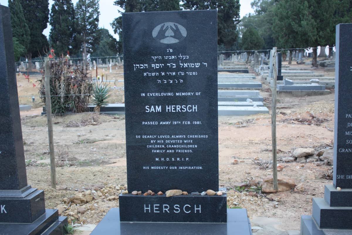 HERSCH Sam -1981