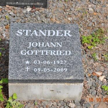 STANDER Johann Gottfried 1927-2009