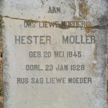 MOLLER Hester 1845-1928