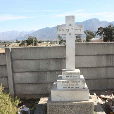 TAYLOR Frank 1871-1939