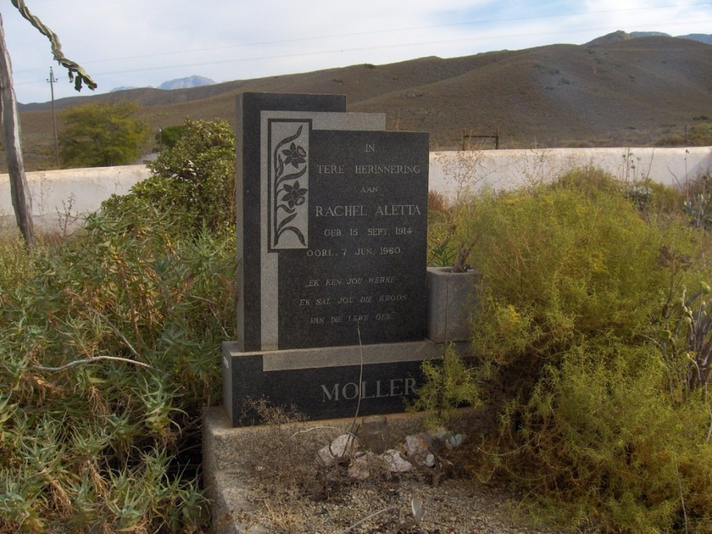 MOLLLER Rachel Aletta 1914-1960