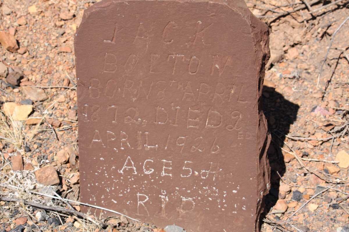 BOLTON Jack 1872-1926