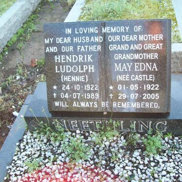 NEETHLING Hendrik Ludolph 1922-1989 & May Edna CASTLE 1922-2005