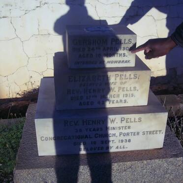 PELLS Henry W. -1938 & Elizabeth -1915 :: PELS Gershom-190?