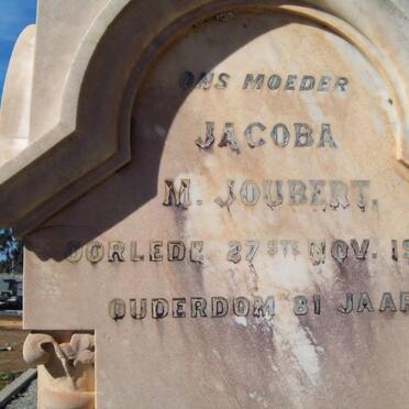 JOUBERT Jacoba M. -1936