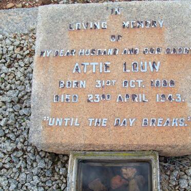 LOUW Attie 1888-1943