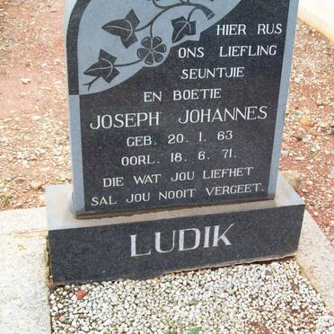 LUDIK Joseph Johannes 1963-1971