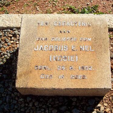 NEL Jacobus E. -1952