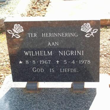 NIGRINI Wilhelm 1967-1978