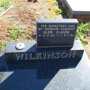 WILKENSON Glen Claude 1942-1992