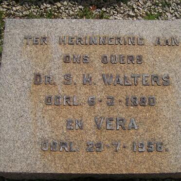 WALTERS S.H. - 1980 & Vera -1956