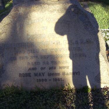 TRUTER Peter John Frederick -1922 & Rose May BARRY 1880-1961