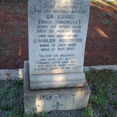 COFFEY Charles Augustus 1889-1973 & Ida Louise GRADWELL 1896-1957
