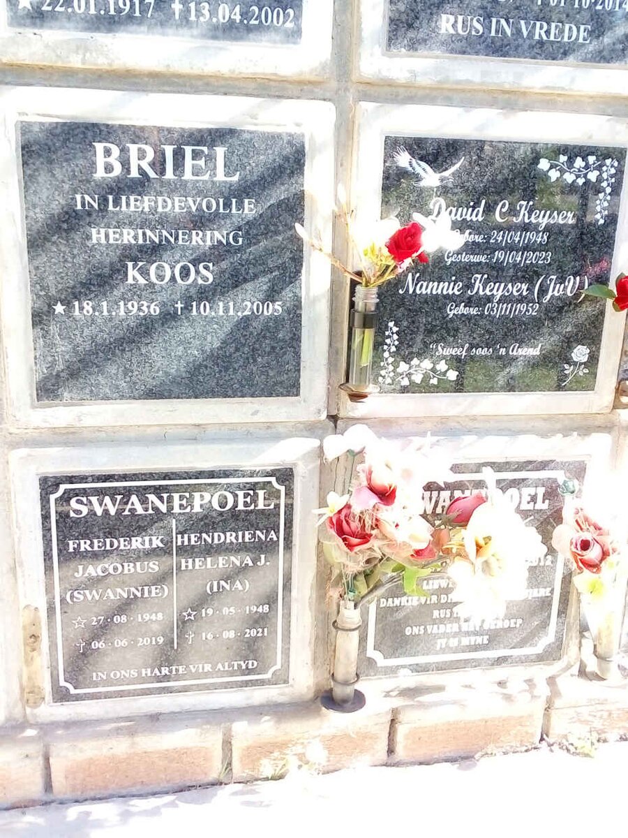 BRIEL :: KEYSER :: SWANEPOEL 