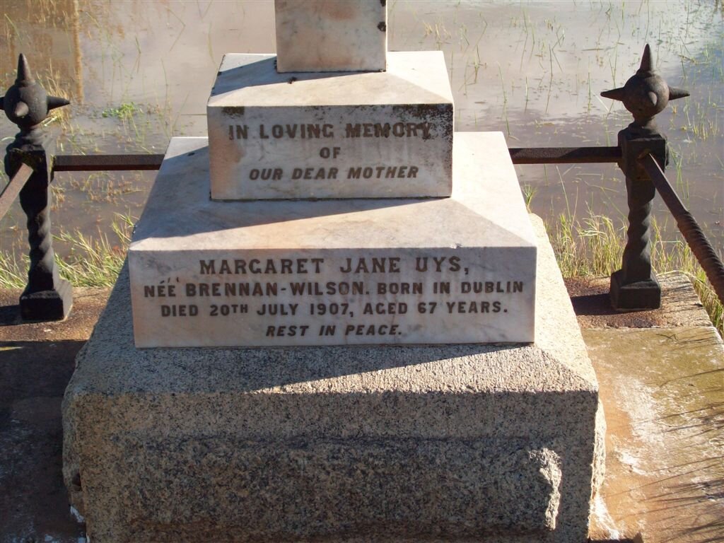 UYS Margaret Jane nee BRENNAN-WILSON  -1907