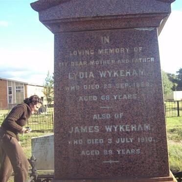 WYKEHAM James -1910 &amp; Lydia -1888