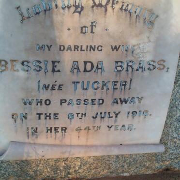 BRASS Bessie Ada nee TUCKER -1918