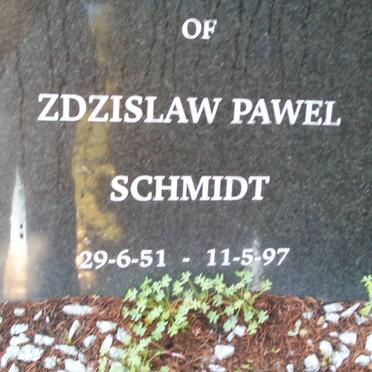 SCHMIDT Zdzislaw Pawel 1951-1997