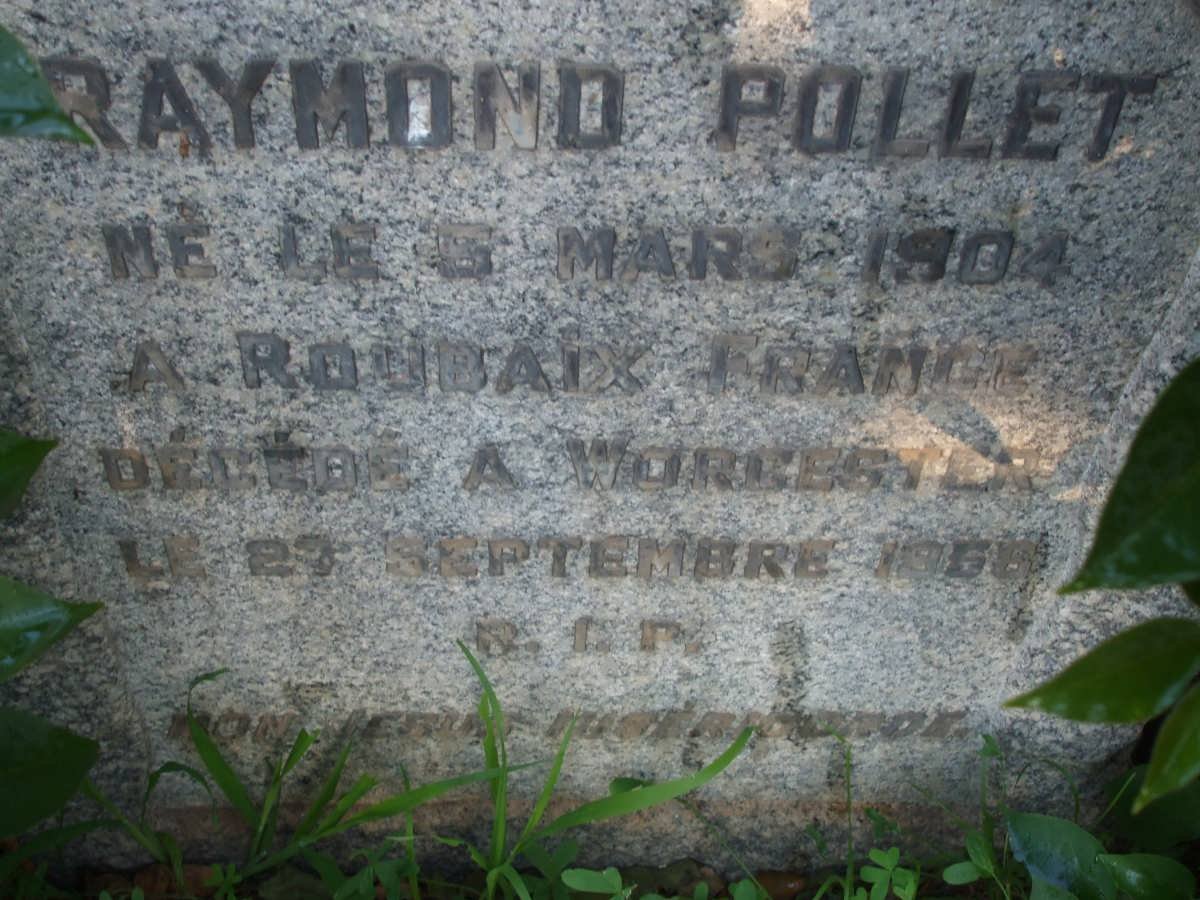 POLLET Raymond 1904-1956