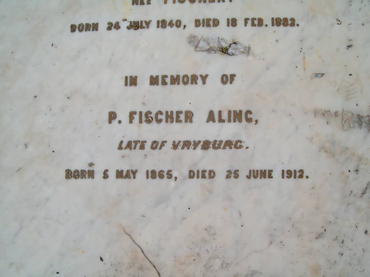 ALING P. Fischer 1865-1912