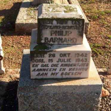 BARNARD Philip 1942-1943