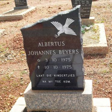 BEYERS Albertus Johannes 1975-1975