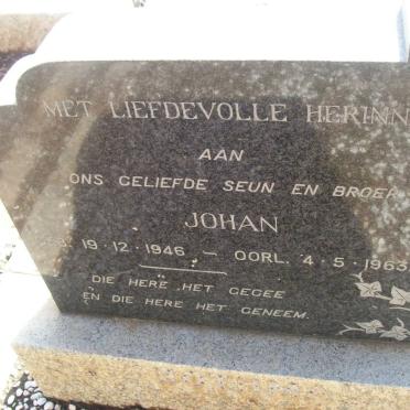 BOTHMA Johan 1946-1963