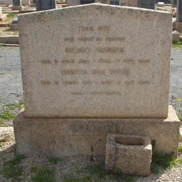 BURGER Schalk Jacobus 1865-1956 &amp; Martha HUGO 1871-1954
