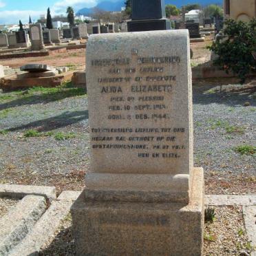 CONRADIE Alida Elizabeth DU PLESSIS 1913-1944
