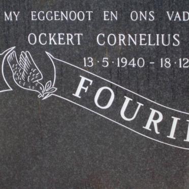 FOURIE Ockert Cornelius 1940-1993