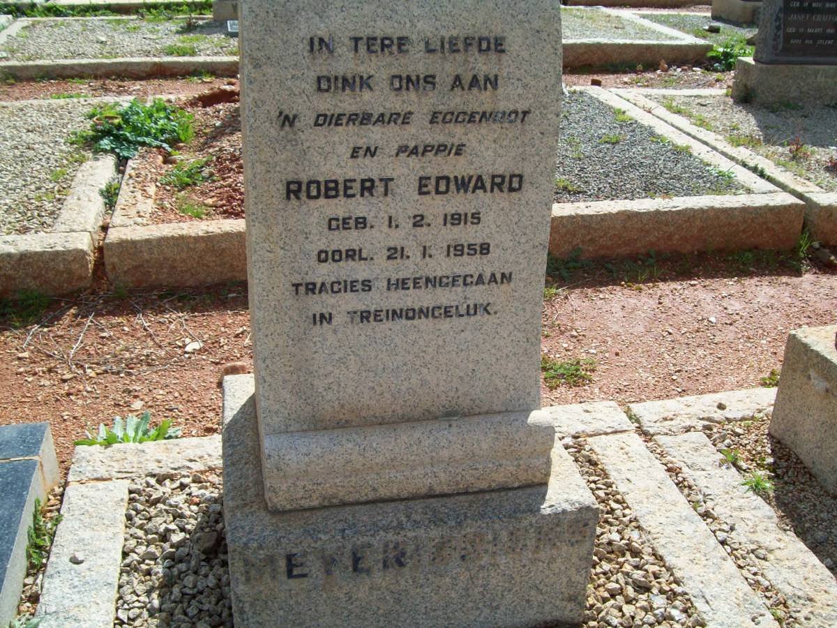 MEYERIDRICKS Robert Edward 1915-1958