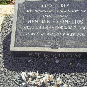 STRYDOM Hendrik Cornelius 1918-1958