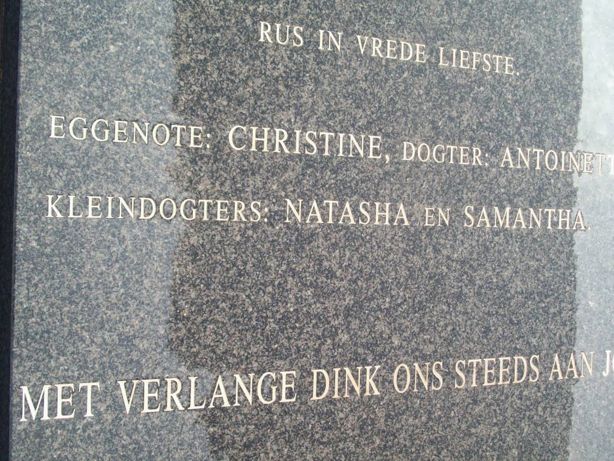 WILLEMSE Douw Gerbrandt 1937-199?