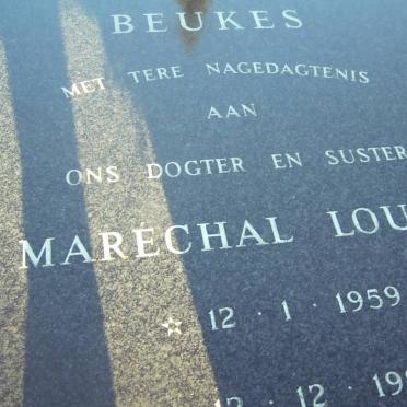 BEUKES Marechal Louise 1959-1993