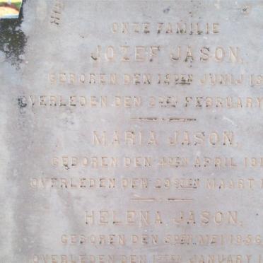 JASON Jozef 1815-189? :: JASON Maria 1817-1876 :: JASON Helena 1856