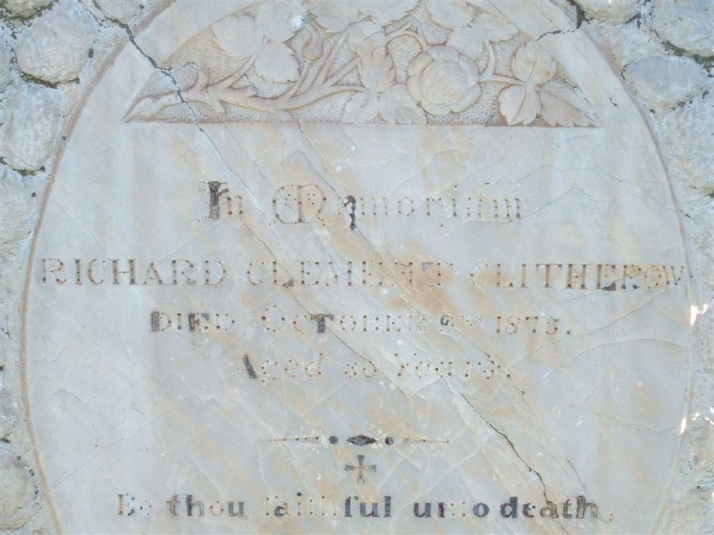 GLITHEROW Richard Clement -1875