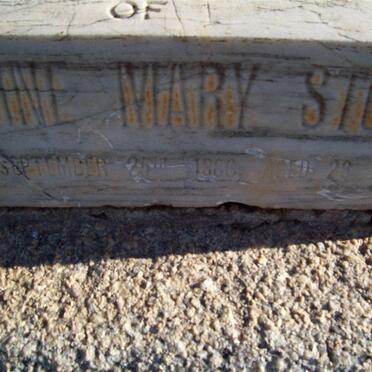 STOKES Katherine Mary -1886