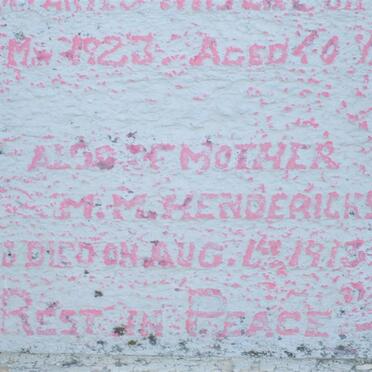 HENDERICKS M.M. -1913