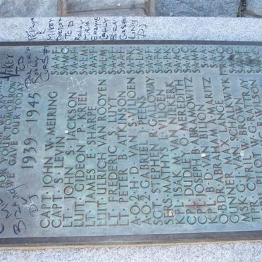 5. World War II 1939-1945 Memorial Plaque