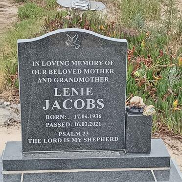 JACOBS Lenie 1936-2021