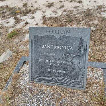 FORTUIN Jane Monica 1956-2009